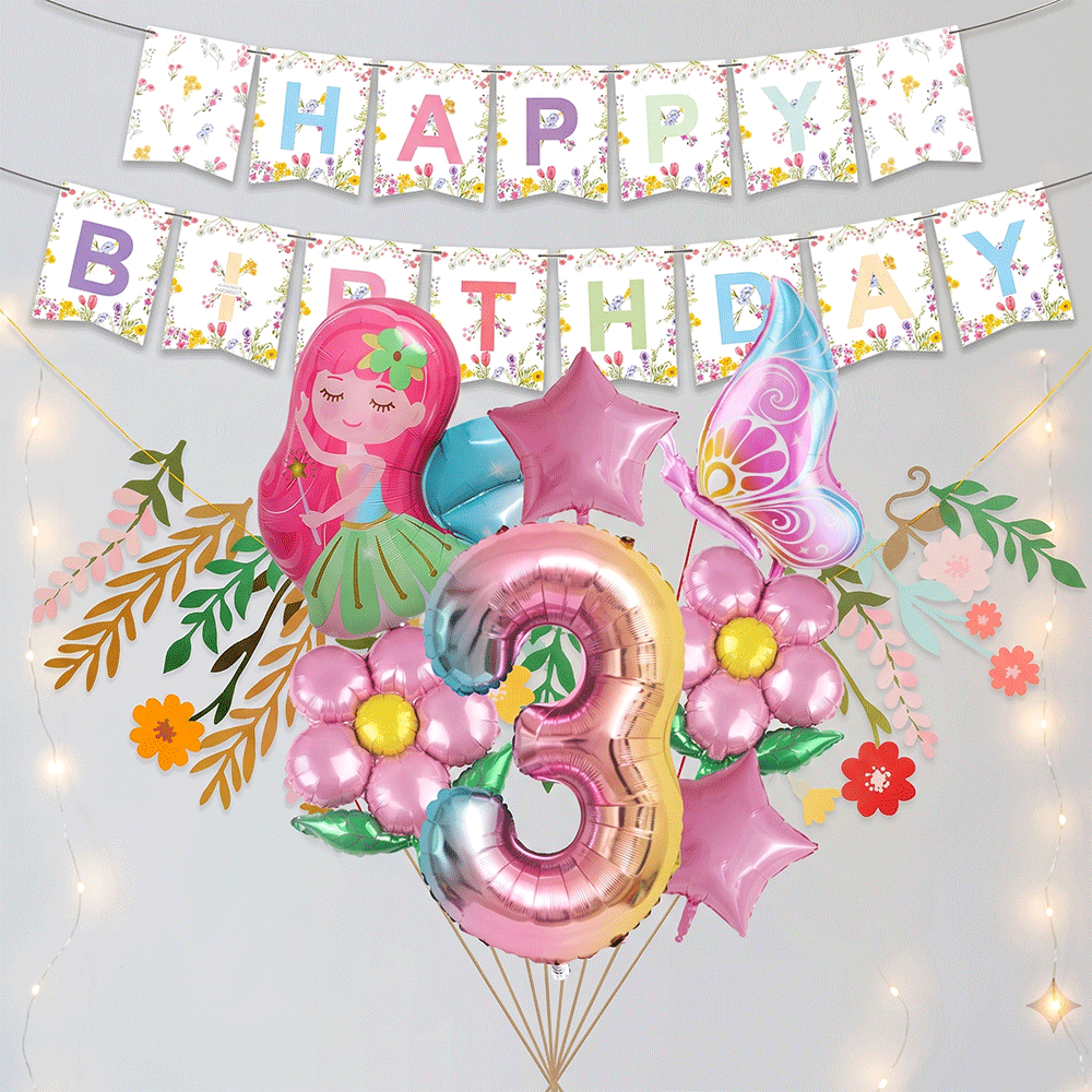 Wildflower Party Tableware Flo - Confetti Balloon Set ulasan dan harga