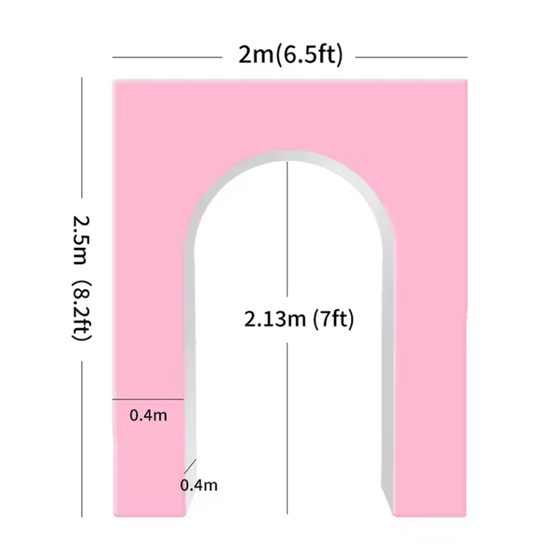2x2.5M 3D Balloon Arch Stand f - Confetti Balloon Set ulasan dan harga