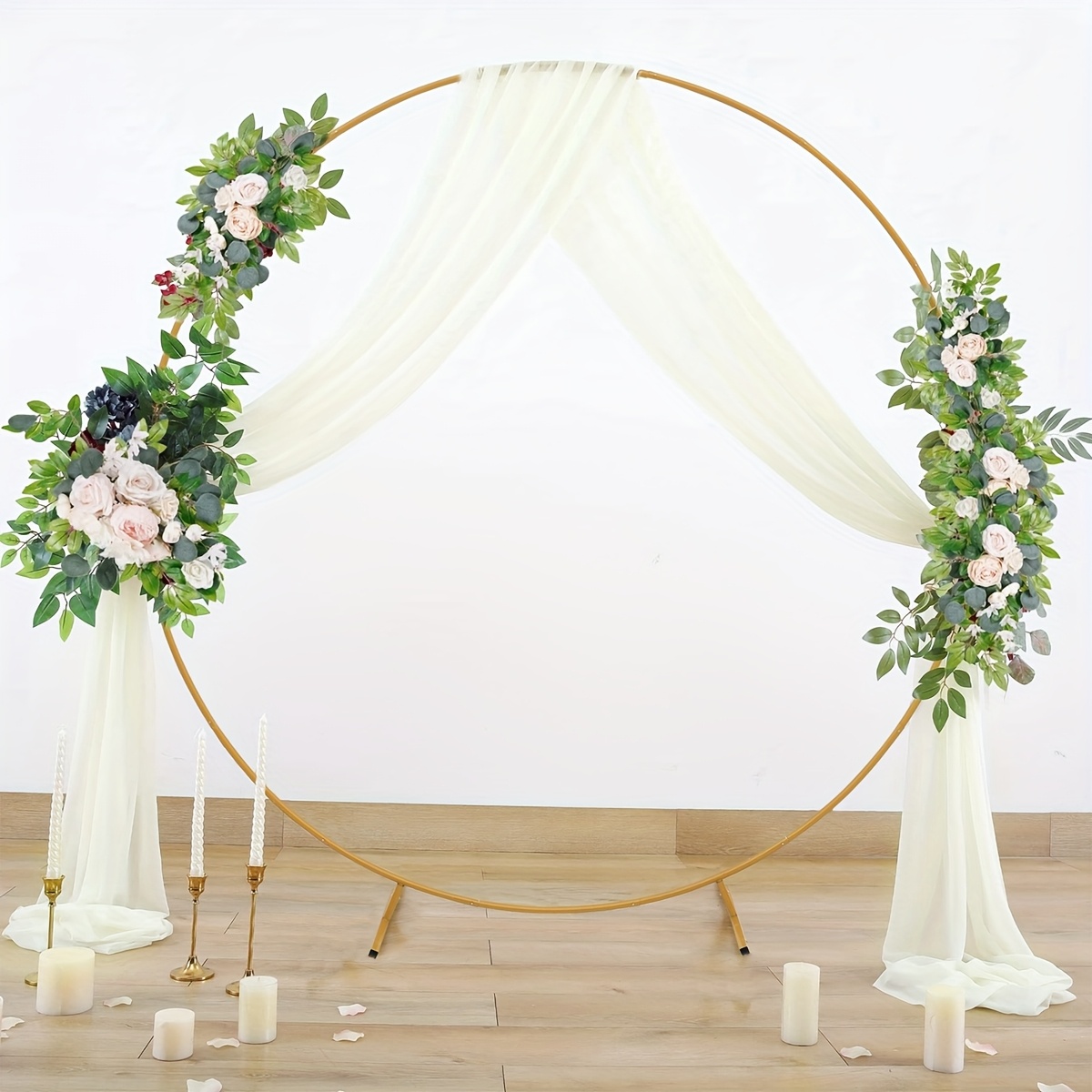 5.9-6.6-7FT Metal Circular Bal - Wedding Balloon Arch ulasan dan harga