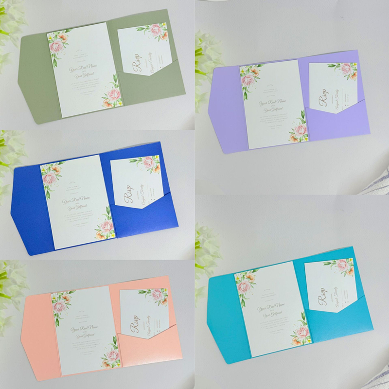 30pcs 18x13cm Green Envelopes  - Wedding Supply Business ulasan dan harga