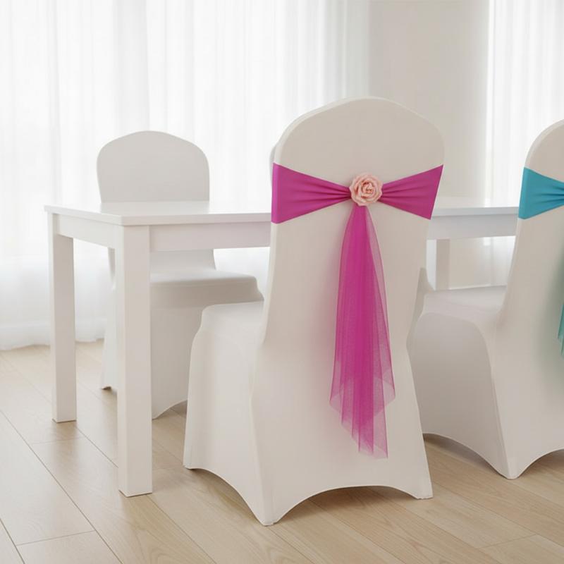 1 Piece Organza Chair Sashes F - Chair Sash Organza ulasan dan harga