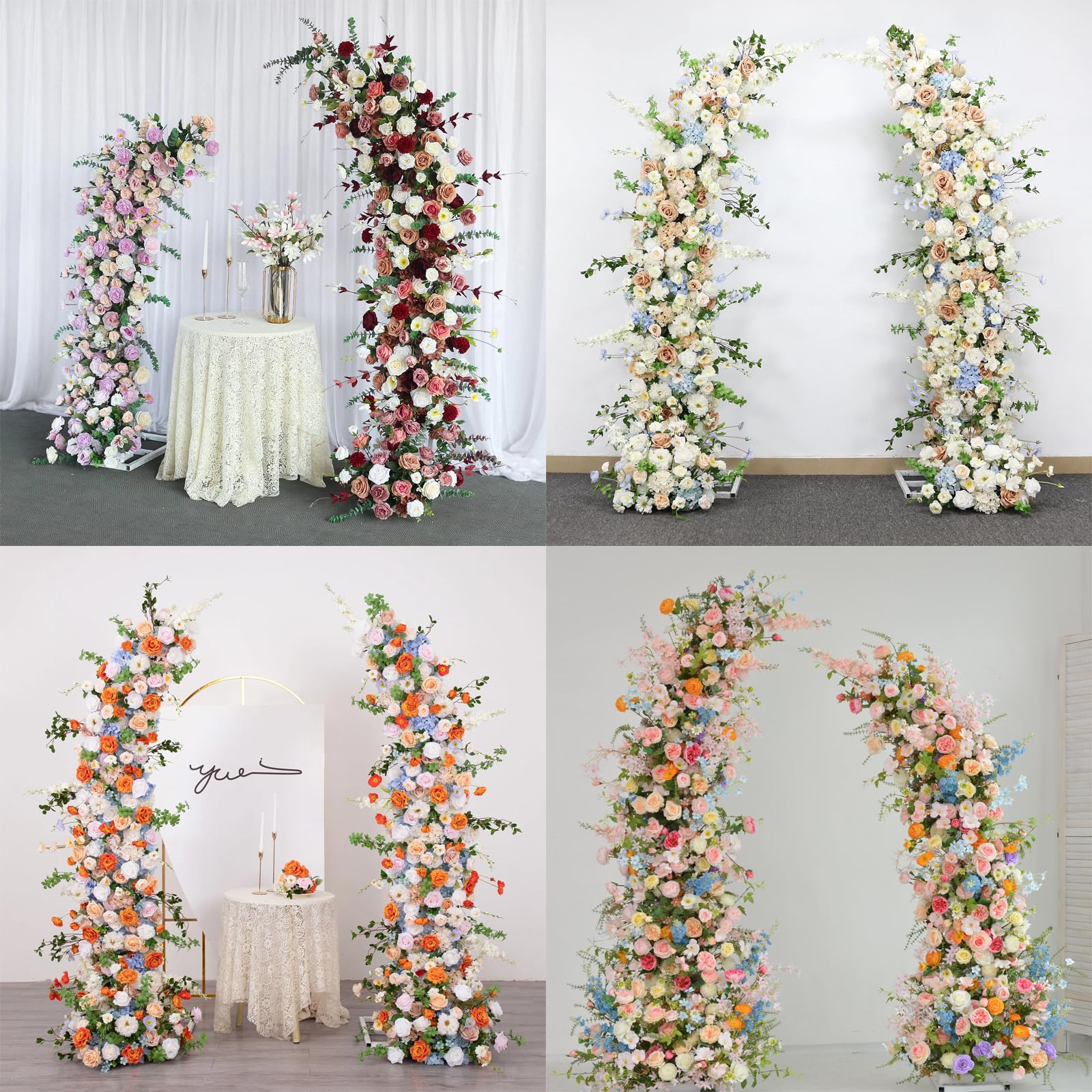 Half Arch Balloon Stand, Flowe - Wedding Balloon Arch ulasan dan harga
