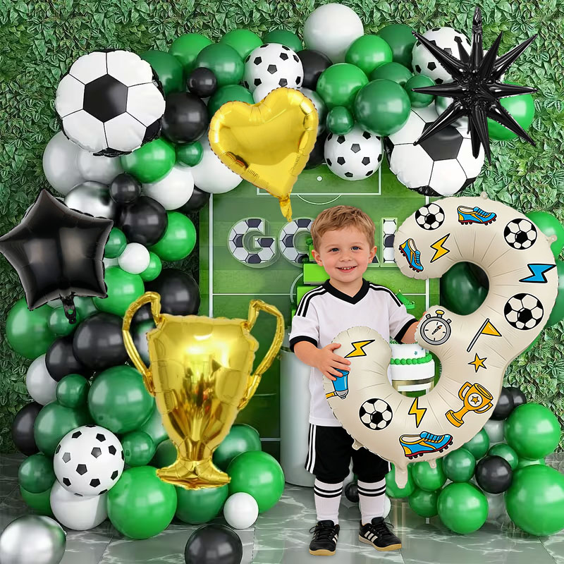 Football-themed Balloon Arch K - Wedding Day Supply Kit ulasan dan harga