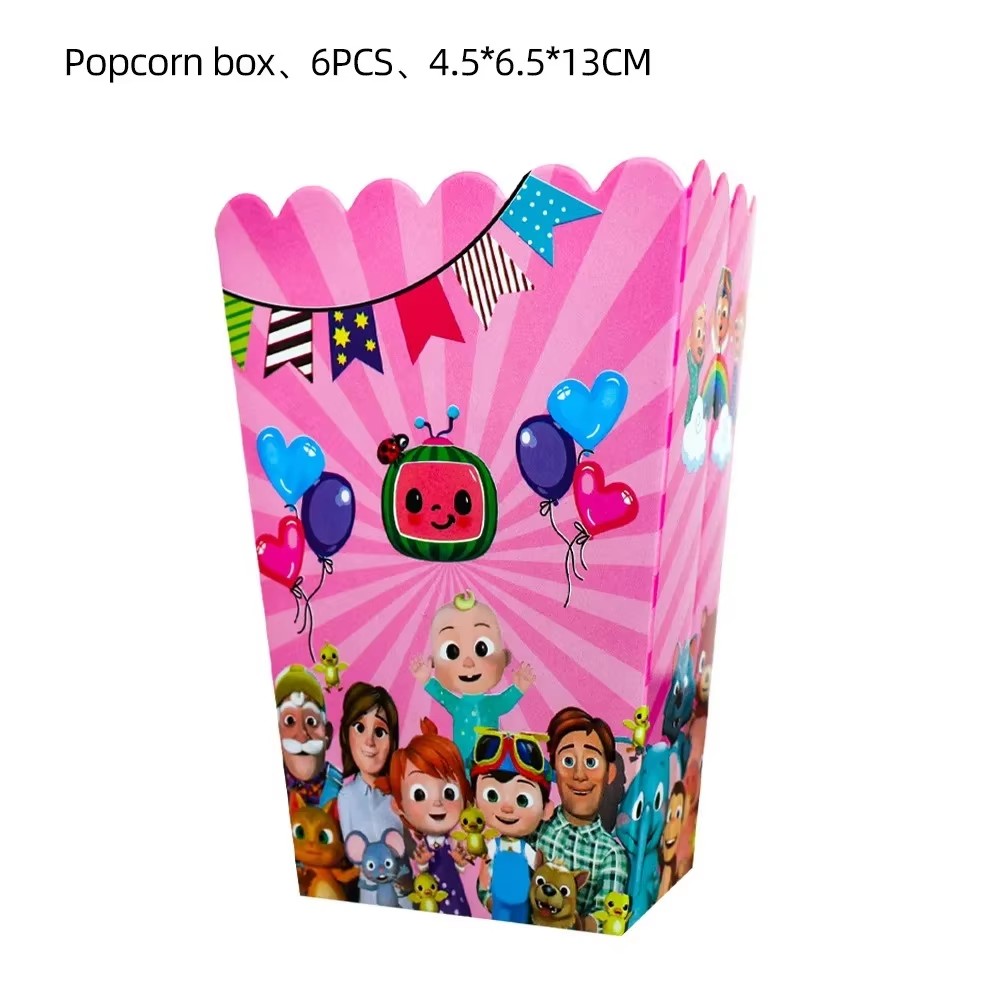6/12Pcs Cocomelon Theme Kids B - Confetti Balloon Set ulasan dan harga