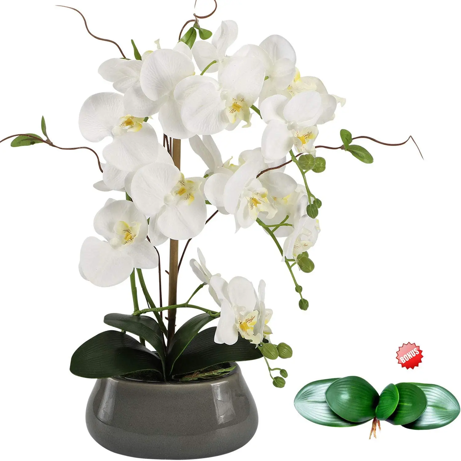 Artificial Orchid Flowers Cent - Flower Girl Basket ulasan dan harga