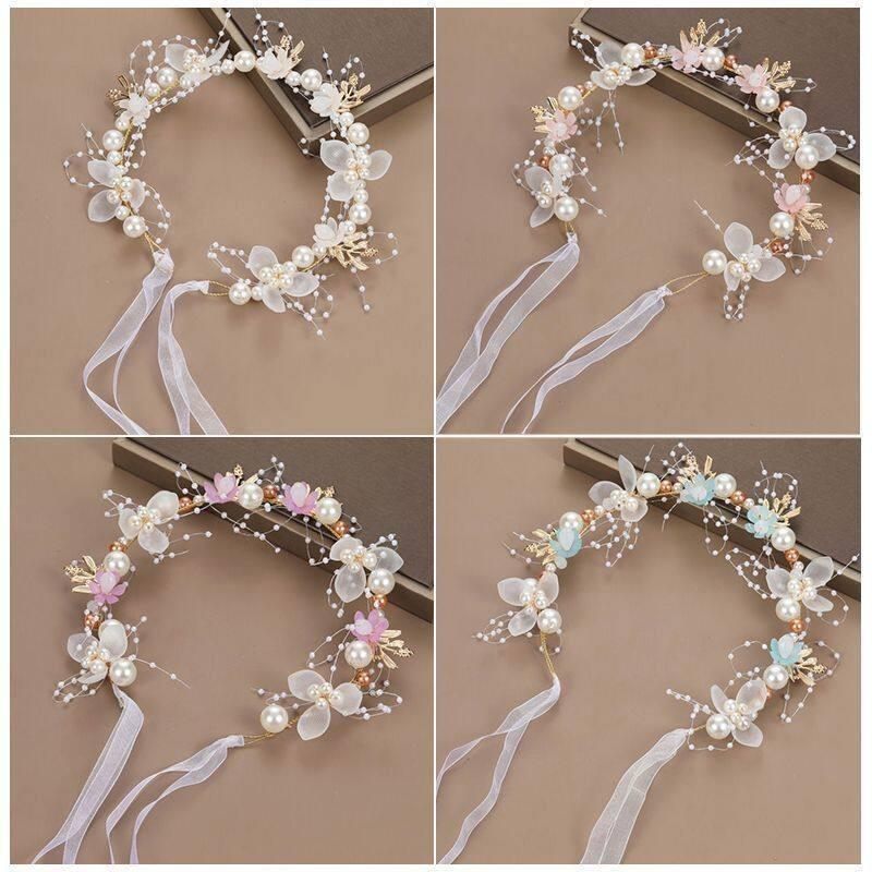 Flower Girl Headpiece Handmade - Wedding Arch Flower ulasan dan harga