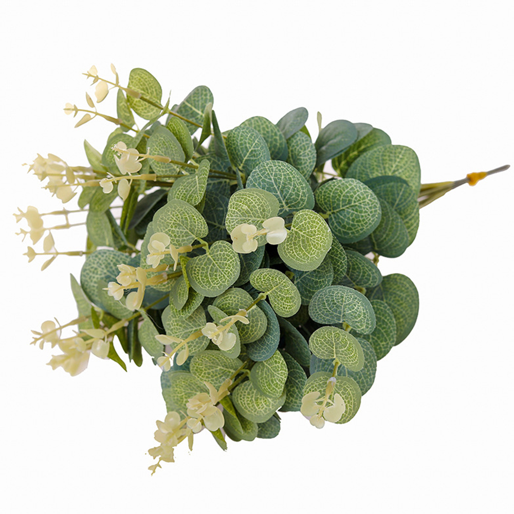 20PCS Fake Plants Silk Eucalyp - Flower Girl Basket ulasan dan harga