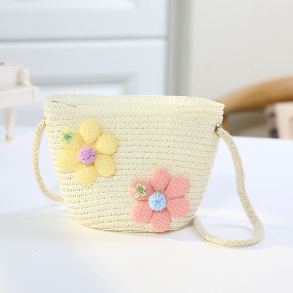 Handmade Woven Girl Flower Str - Flower Girl Basket ulasan dan harga