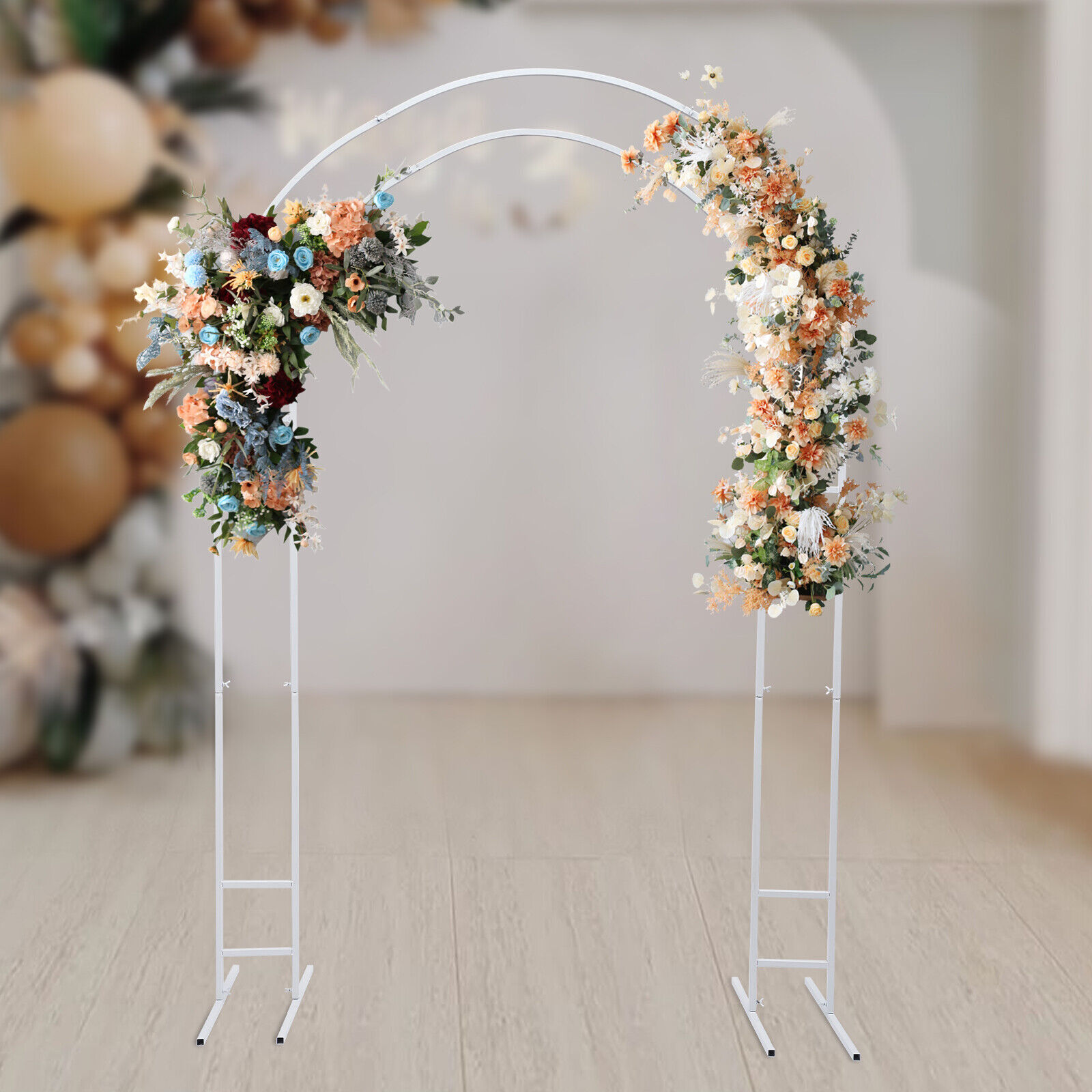 Metal Wedding Stand Arch Frame - Wedding Balloon Arch ulasan dan harga
