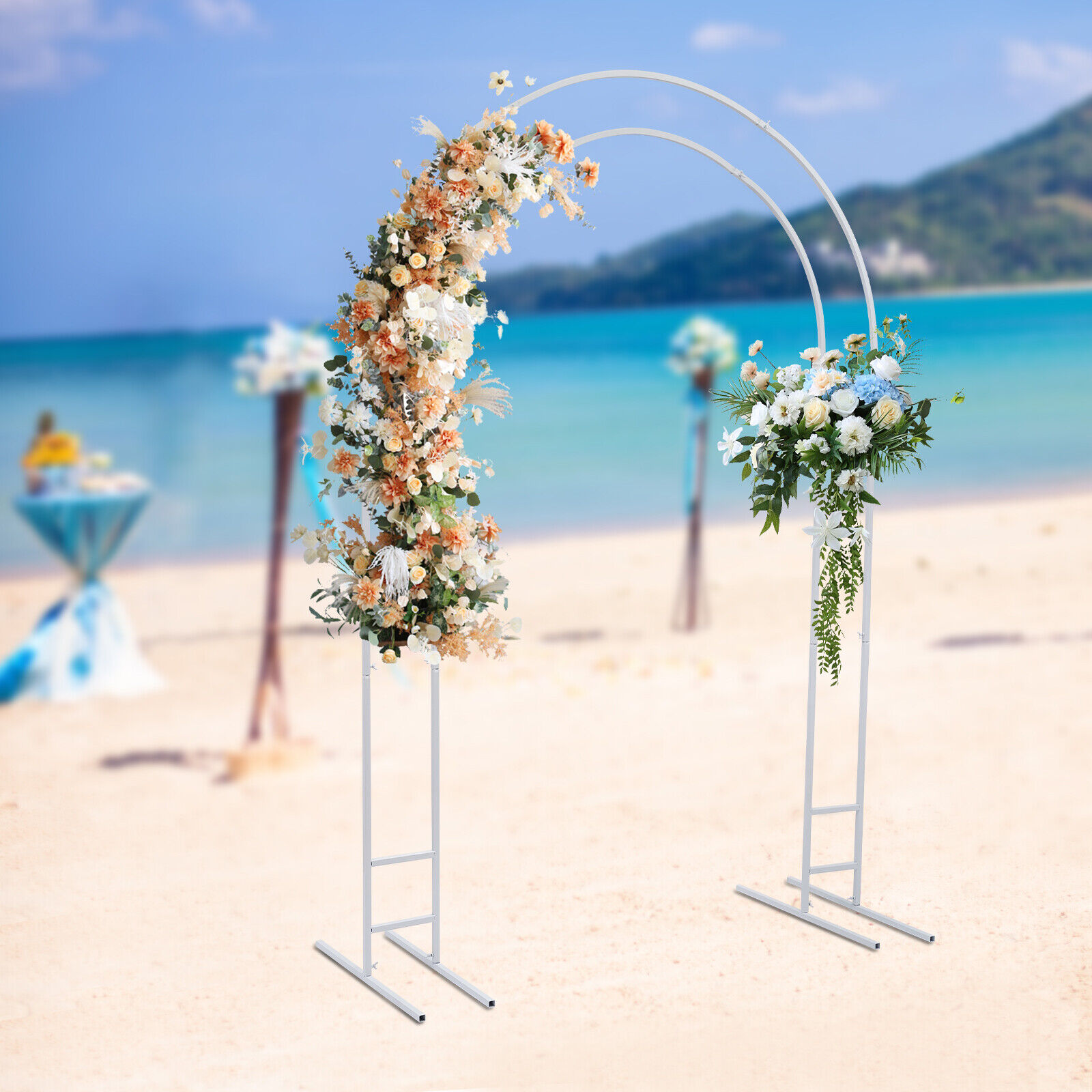 Metal Wedding Stand Arch Frame - Wedding Balloon Arch ulasan dan harga