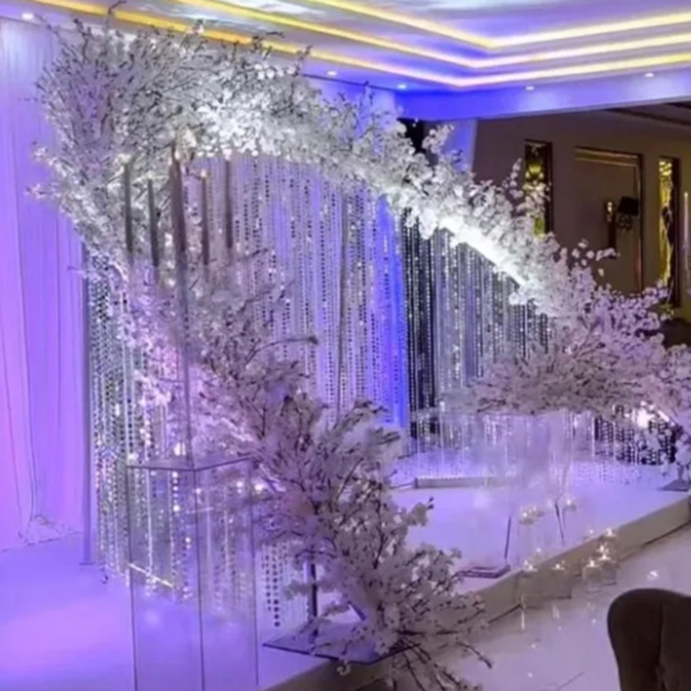 acrylic bead Arch Artificial F - Wedding Balloon Arch ulasan dan harga