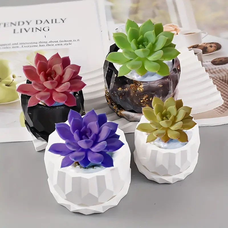 1 Set Silicone Planter Molds F - Flower Girl Basket ulasan dan harga