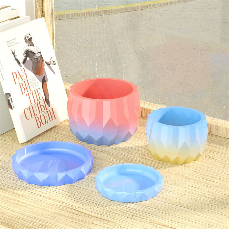 1 Set Silicone Planter Molds F - Flower Girl Basket ulasan dan harga