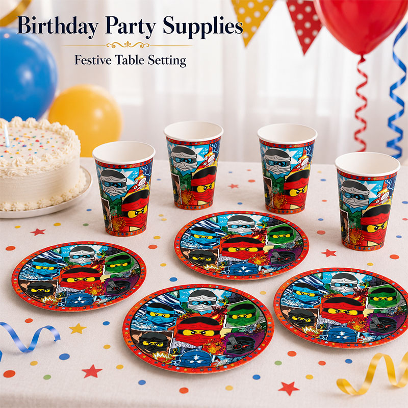 Cartoon Ninja Pattern Disposab - Wedding Day Supply Kit ulasan dan harga