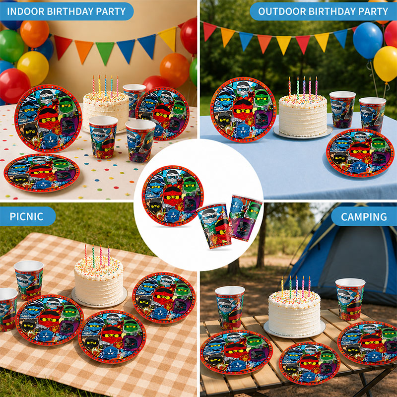 Cartoon Ninja Pattern Disposab - Wedding Day Supply Kit ulasan dan harga