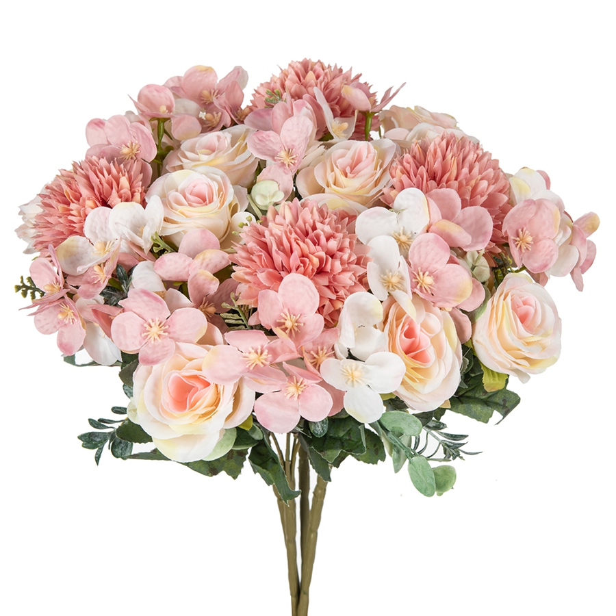 1/4pcs Artificial Flower Rose  - Flower Girl Basket ulasan dan harga