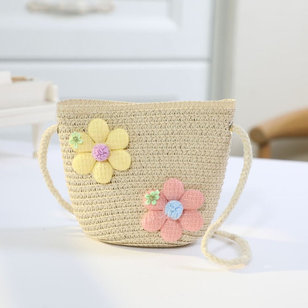 Handmade Woven Girl Flower Str - Flower Girl Basket ulasan dan harga