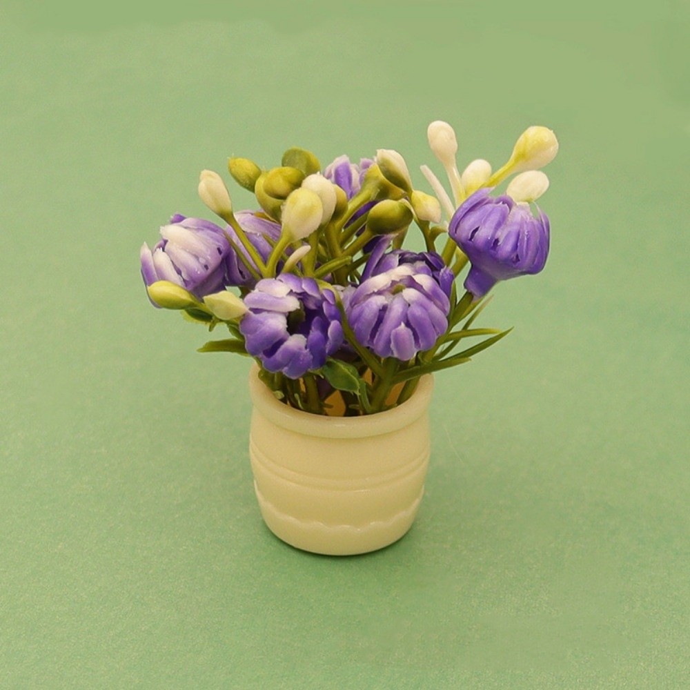 1:12 Dollhouse Miniature Simul - Flower Girl Basket ulasan dan harga