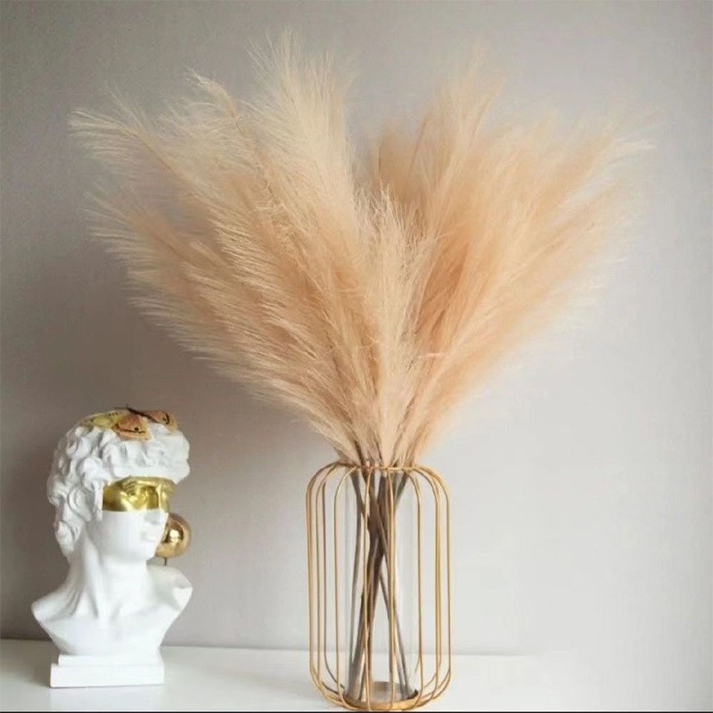 10PCS Artificial Pompous Grass - Flower Girl Basket ulasan dan harga