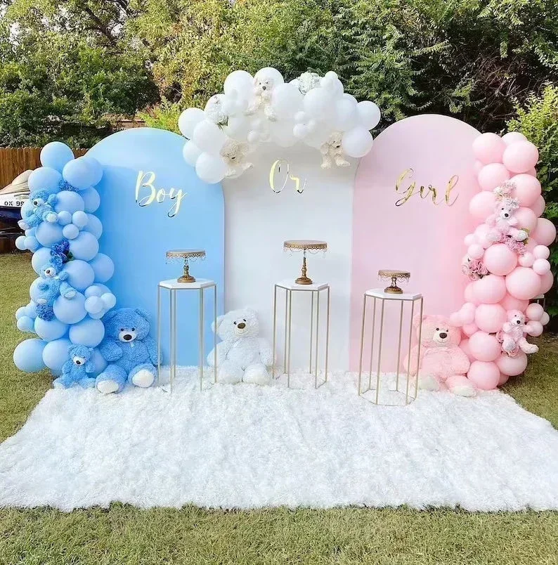 Aluminium Balloon Arch Removab - Confetti Balloon Set ulasan dan harga